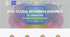 Desktop Screenshot of biyokimyakongresi.org